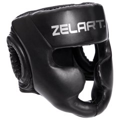Шлем боксерский с полной защитой PU Zelart BO-3954 (р-р S-XL, цвета в ассортименте)
