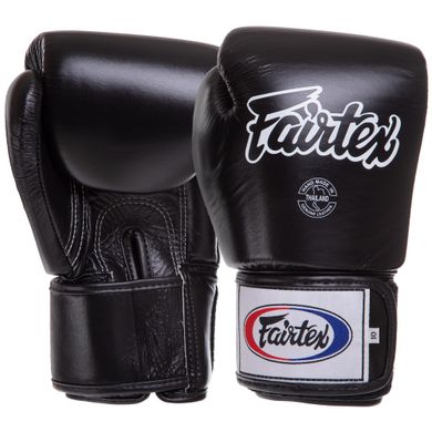 Рукавички боксерські шкіряні на липучці FAIRTEX BGV1 (р-р 10-18oz, кольори в асортименті)