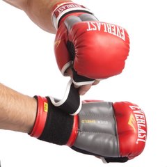 Перчатки для рукопашного боя ММА кожаные ELS LD-P0000663 (р-р 10-12oz, цвета в ассортименте) 0271