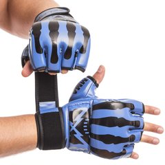 Перчатки для смешанных единоборств MMA PU ZELART BO-1395 (р-р S-L, цвета в ассортименте)