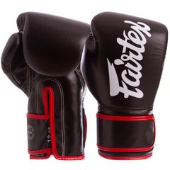 Перчатки боксерские PU на липучке FAIRTEX BGV14 (р-р 10-16oz, цвета в ассортименте)