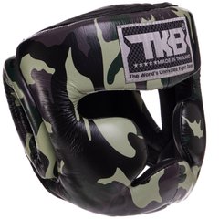 Шлем боксерский с полной защитой кожаный TOP KING Empower Camouflage TKHGEM-03 (р-р S-XL, цвета в ассортименте)