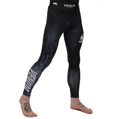 Компрессионные штаны Venum Ultimate Fight Black ( тайтсы, леггинсы ), XS