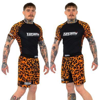 Спортивный комплект Tatami Leopard (рашгард + шорты), XS
