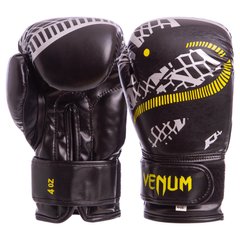Перчатки боксерские FLEX на липучке VNM SNAKER VL-5795 (р-р 4-12oz, цвета в ассортименте)