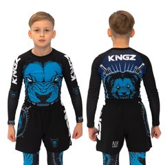 Детский тренировочный комплект Kingz Royale Lione (рашгард и шорты), 4XS