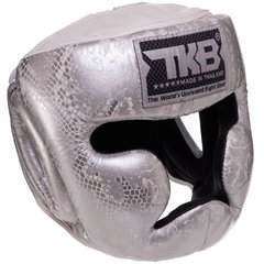 Шлем боксерский с полной защитой кожаный TOP KING Super Snake TKHGSS-02 (р-р S-XL, цвета в ассортименте)