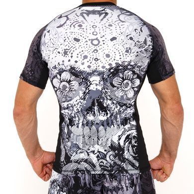 Комплект для ММА Venum Santa Muerte 3.0 ( рашгард с коротким рукавом ), XS