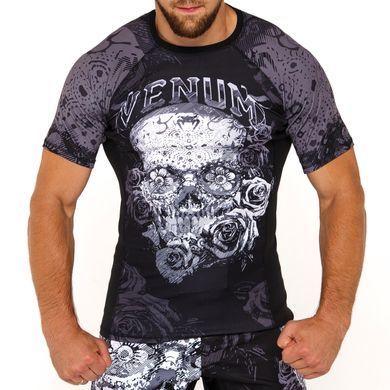 Комплект для ММА Venum Santa Muerte 3.0 ( рашгард с коротким рукавом ), XS