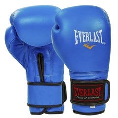 Перчатки боксерские кожаные на липучке ELS BO-4748 (р-р 8-12oz, цвета в ассортименте)