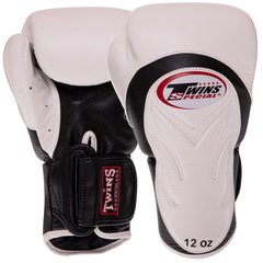 Перчатки боксерские кожаные на липучке TWINS BGVL6 (р-р 10-16oz, цвета в ассортименте)