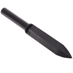 Нож тренировочный SP-Planeta UR C-9577 (резина, р-р 4x30см, вес180гр черный)