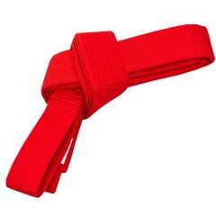 Пояс для кимоно Champion CO-4077 (хлопок, полиэстер, длина-260-300см, красный)