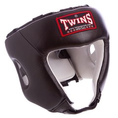 Шлем боксерский открытый кожаный TWINS HGL8 (р-р S-XL, цвета в ассортименте)