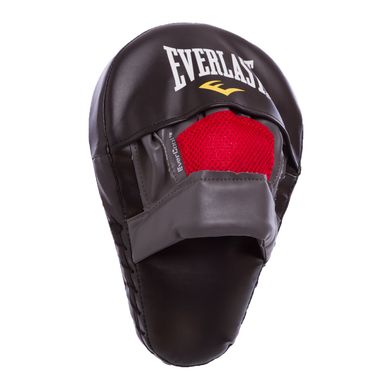 Лапа Изогнутая из PU (1шт) EVERLAST 7408B MMA MANTIS MITTS (р-р 28x18x10см, черный)