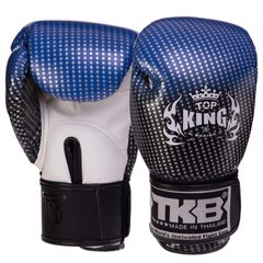 Перчатки боксерские кожаные детские на липучке TOP KING Super Star TKBGKC-01 (р-р S-L, цвета в ассортименте)