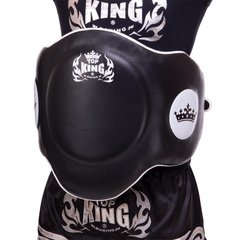 Пояс тренера кожаный TOP KING Ultimate TKBPUB (наполнитель-пенополиуретан, крепл. на пряжке, р-р S-XL, черный)