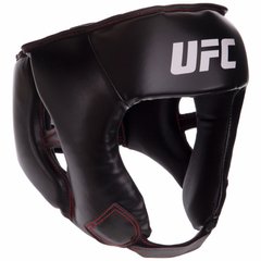 Шлем боксерский открытый PU UFC UBCF-75182 YOUTH (р-р d-26x24,5см, черный)
