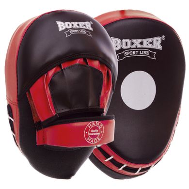 Лапа Вигнута Кожвініл (2шт) BOXER 2013-01 Еліт (р-р 23х19х4, 5см, кольори в асортименті)