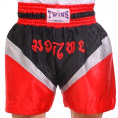 Шорты для тайского бокса и кикбоксинга TWN ZB-6142 (полиэстер, р-р M-XL (46-52), цвета в ассортименте)